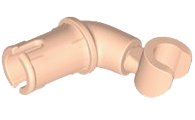 LEGO part Arm with Technic Pin with Light Nougat Hand 67906c04