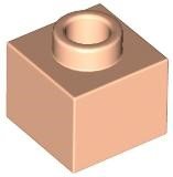 LEGO part Brick, Modified 1 x 1 x 2/3 with Open Stud 86996