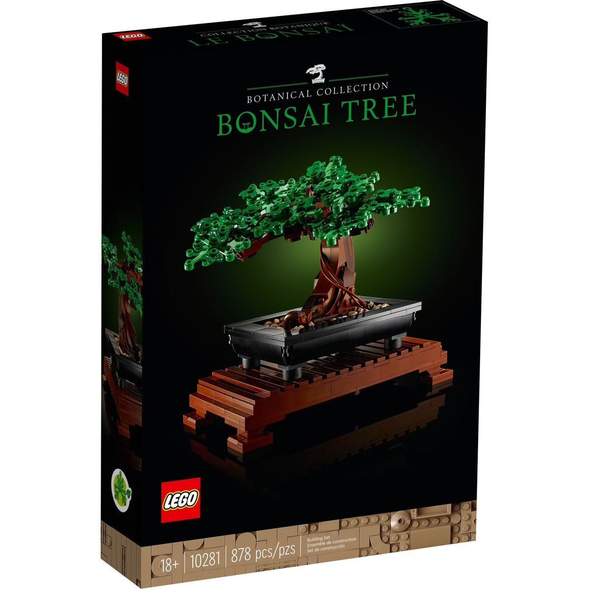 LEGO® Bonsai Tree 10281 Building Kit (878 Pieces)