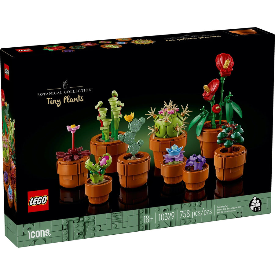 LEGO® Icons Tiny Plants Building Set for Adults 10329