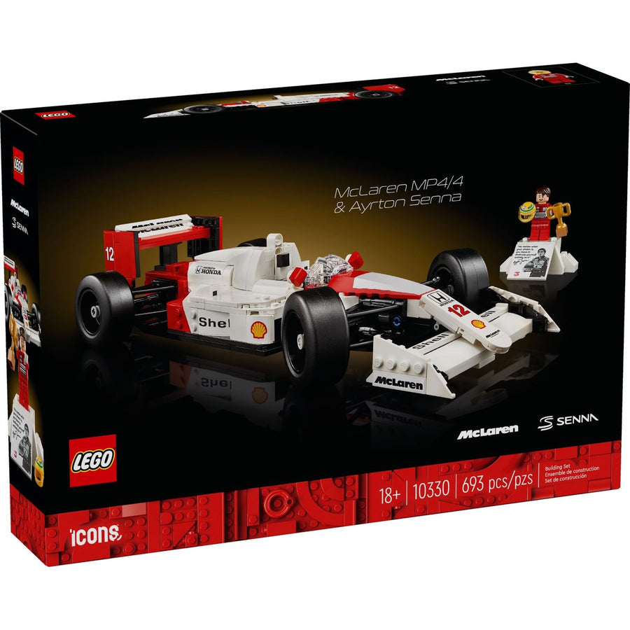 LEGO® Icons McLaren MP4/4 & Ayrton Senna Set 10330