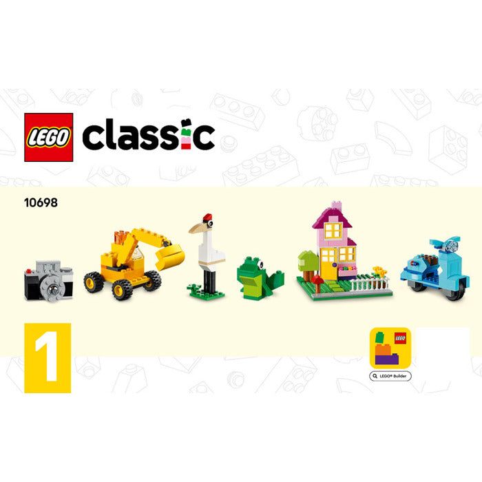 Instruction 10698-1 - Large Creative Brick Box