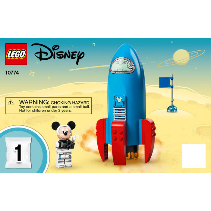 Instruction 10774-1 - Mickey Mouse & Minnie Mouse's Space Rocket