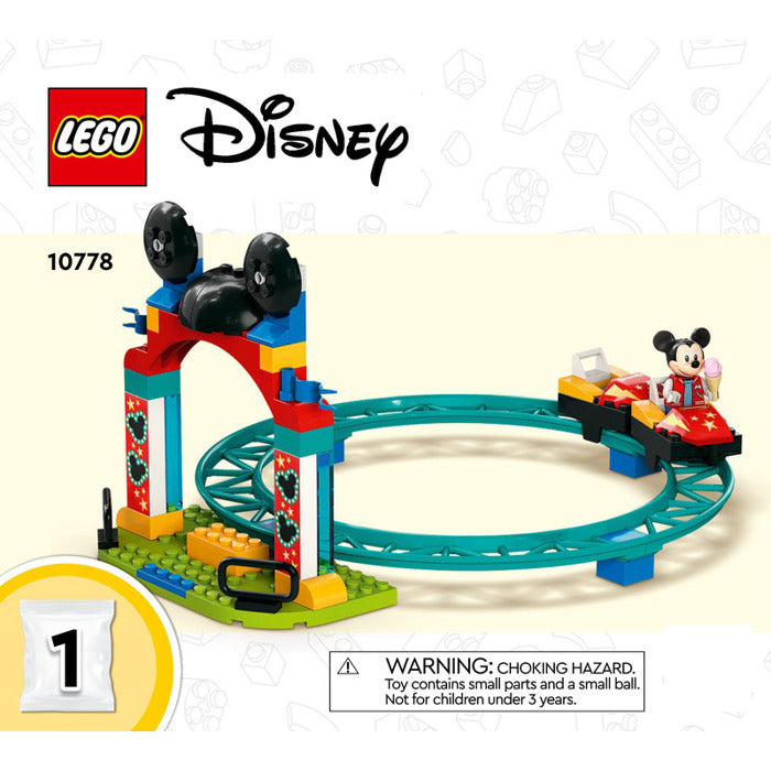 Instruction 10778-1 - Mickey, Minnie and Goofy's Fairground Fun