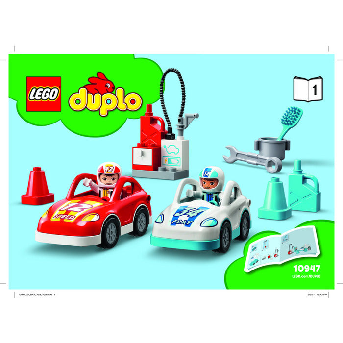 Instruction 10947-1 - Race Cars