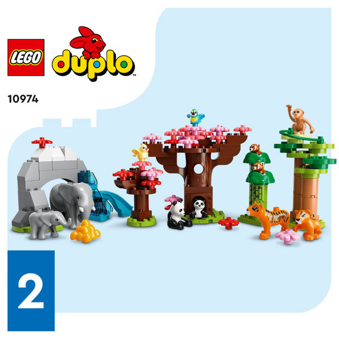 Instruction 10974-1 - Wild Animals of Asia