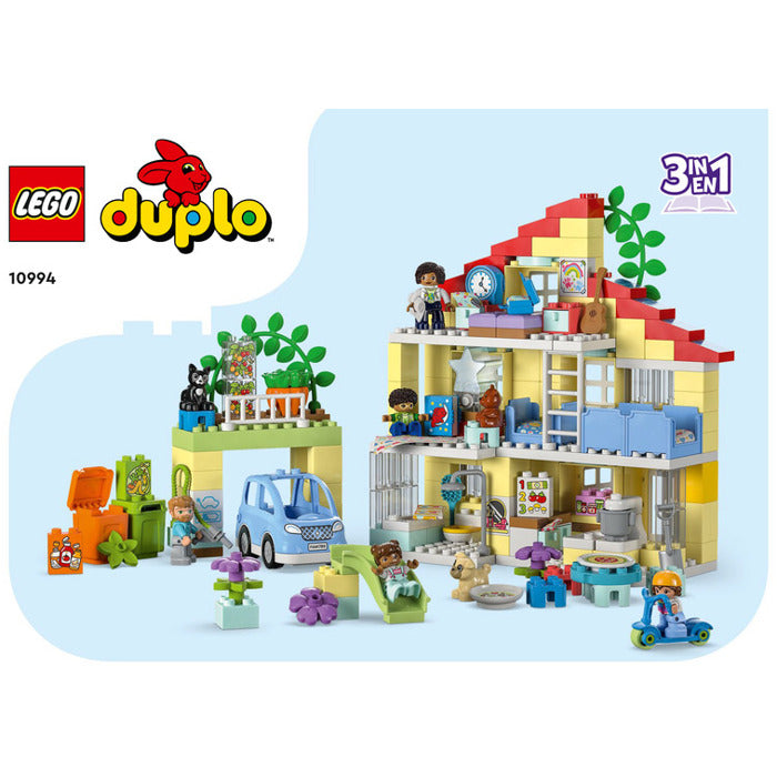 Instruction 10994-1 - 3-in-1 Family House