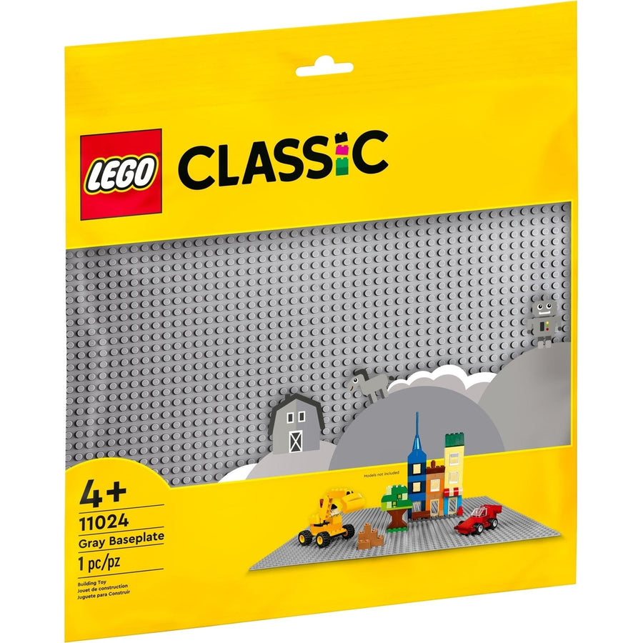 LEGO® Classic Gray Baseplate 11024 Building Kit for Kids (1 Piece)