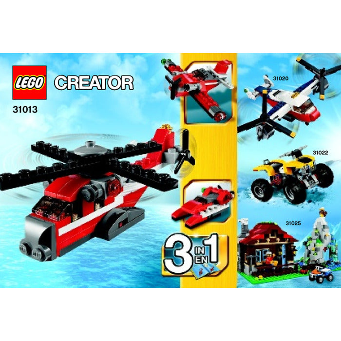 Instruction 31013-1 - Red Thunder