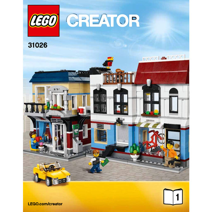 Instruction 31026-1 - Bike Shop & Café {Cafe}