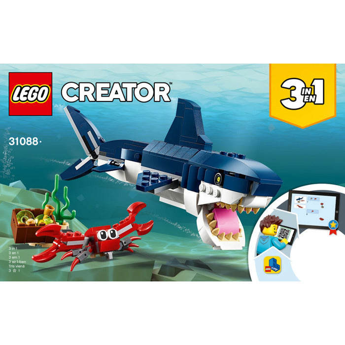 Instruction 31088-1 - Deep Sea Creatures