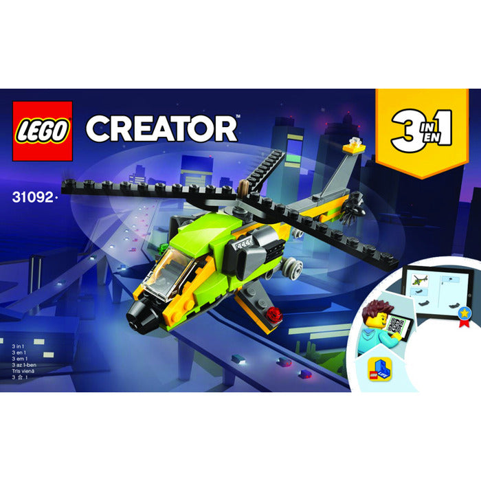 Instruction 31092-1 - Helicopter Adventure