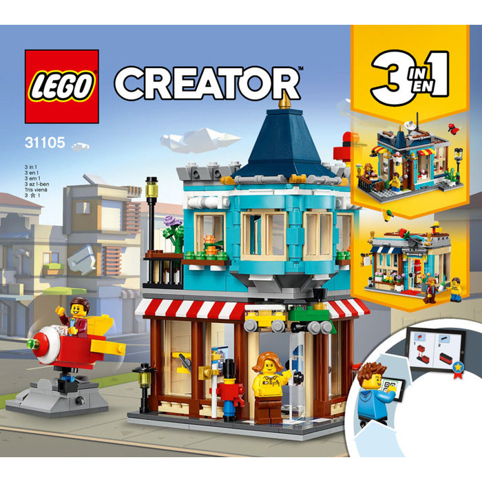 Instruction 31105-1 - Townhouse Toy Store