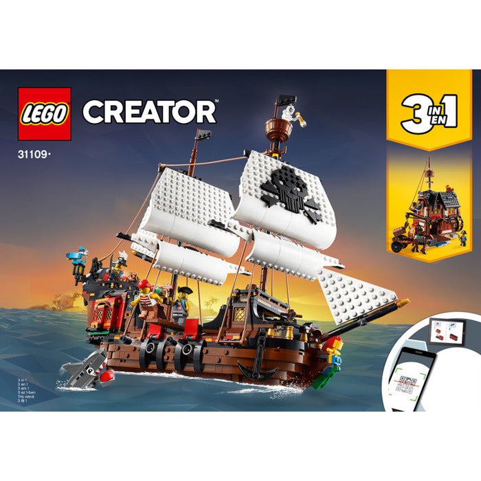 Instruction 31109-1 - Pirate Ship