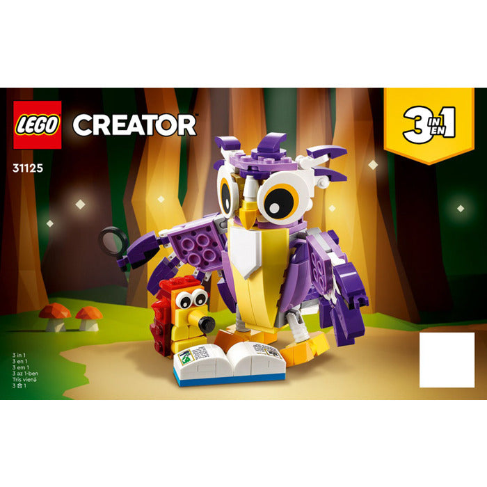 Instruction 31125-1 - Fantasy Forest Creatures