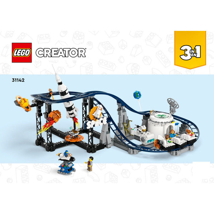Instruction 31142-1 - Space Roller Coaster