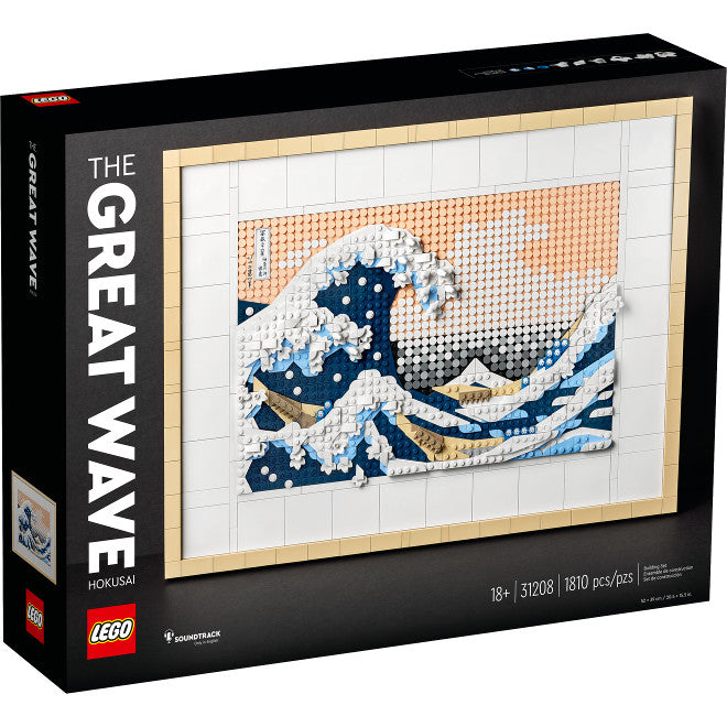 LEGO® Art Hokusai – The Great Wave 31208 Building Kit (1,810 Pieces)