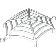 Part 4048 - Spider Web Curved with Bar Ends and Holes for Bars - Flexible Rubber