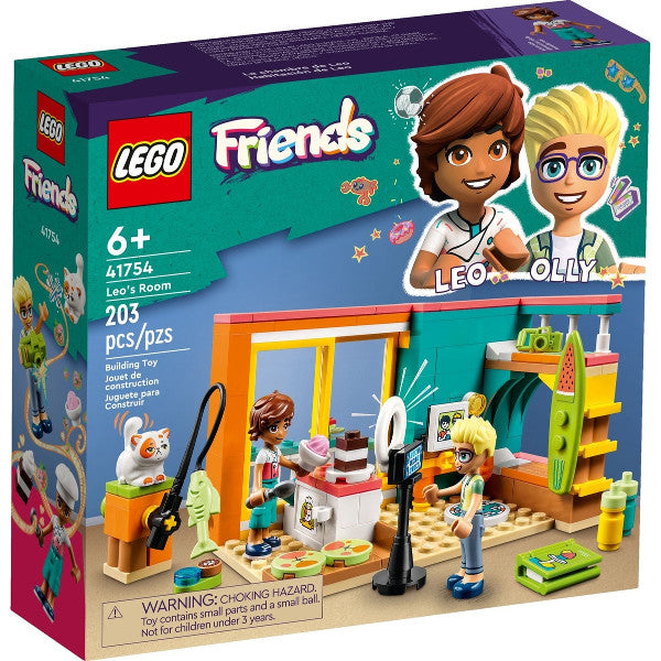 LEGO® Friends Leo's Room 41754 Building Toy Set (203 Pieces)