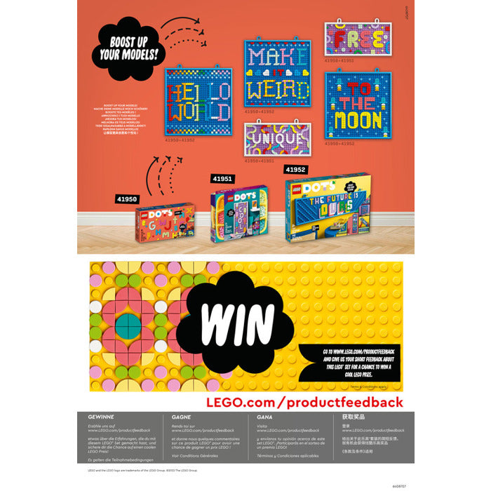 Instruction 41950-1 - Lots of Dots - Lettering