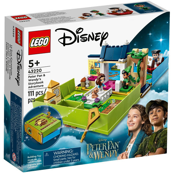LEGO® ǀ Disney Peter Pan & Wendy’s Storybook Adventure 43220 (111 Pieces)