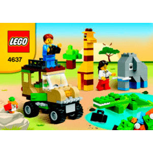 Instruction 4637-1 - Safari Building Set