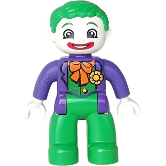 Minifig 47394pb189 - Duplo Figure Lego Ville, The Joker