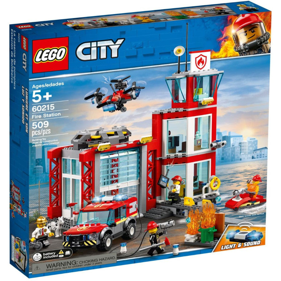 Original box 60215 - Fire Station