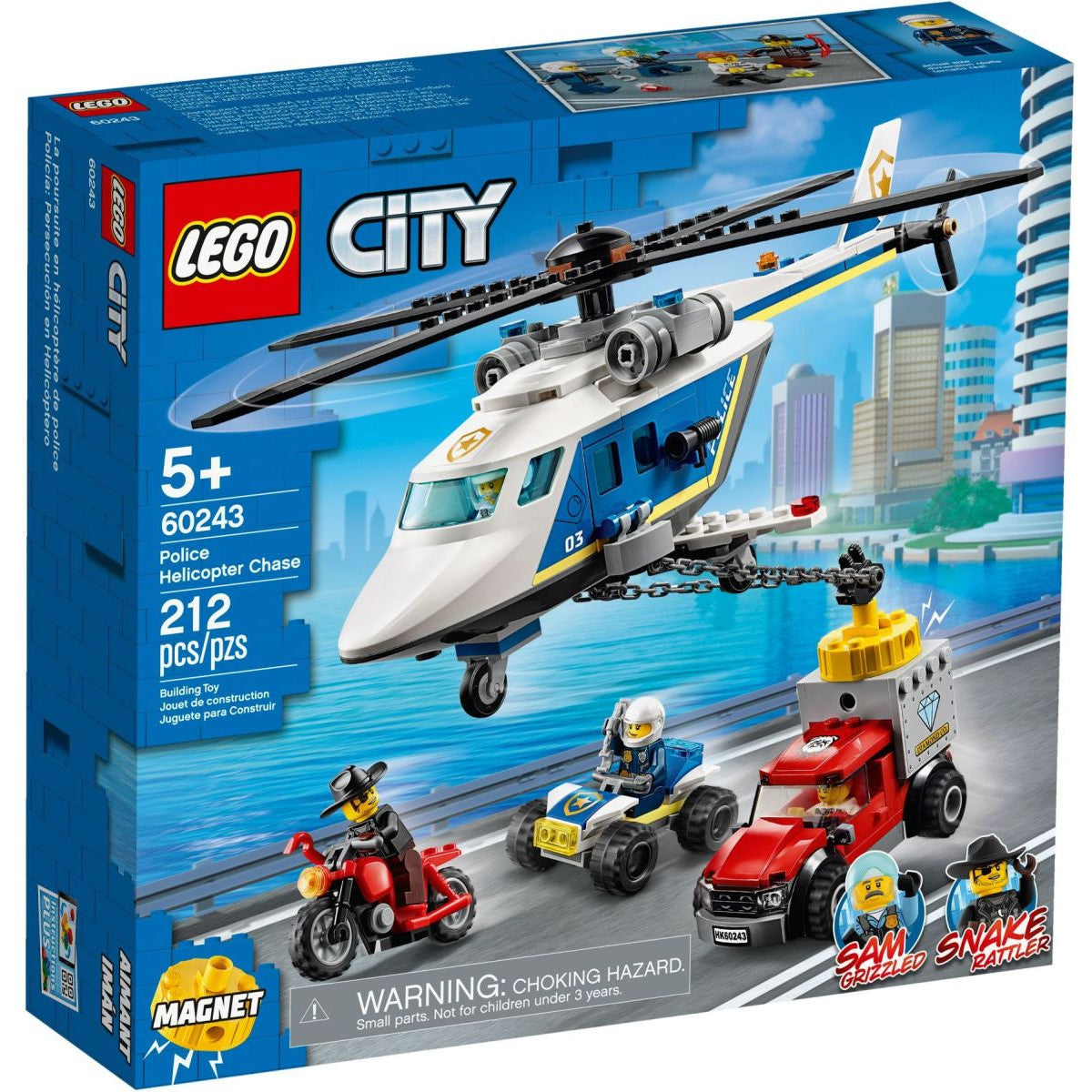 Original box 60243 - Police Helicopter Chase