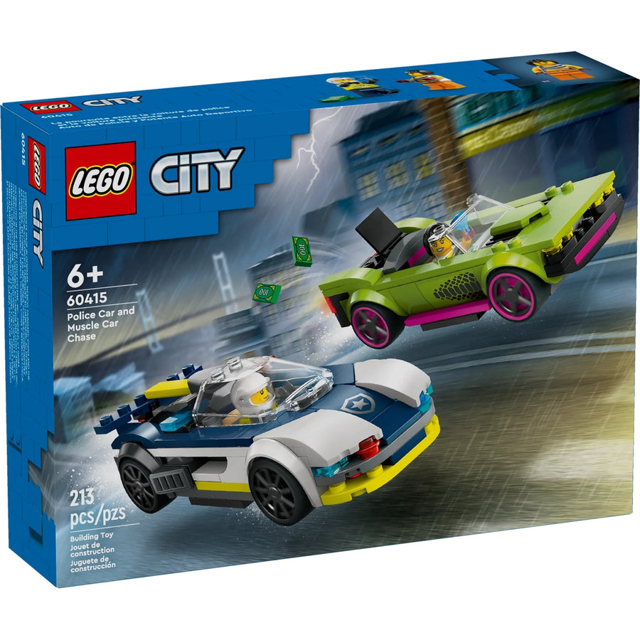 LEGO® City Police Car and Muscle Car Chase Set 60415