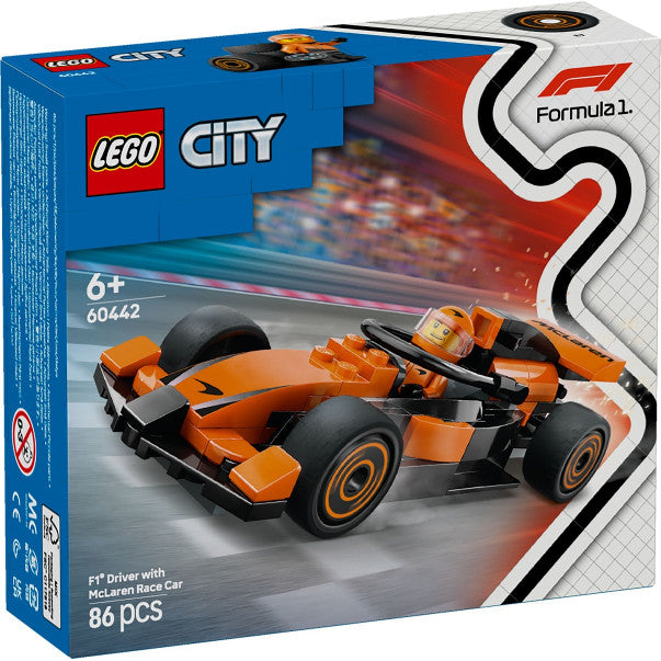 Set 60442 - F1 Driver with McLaren Race Car