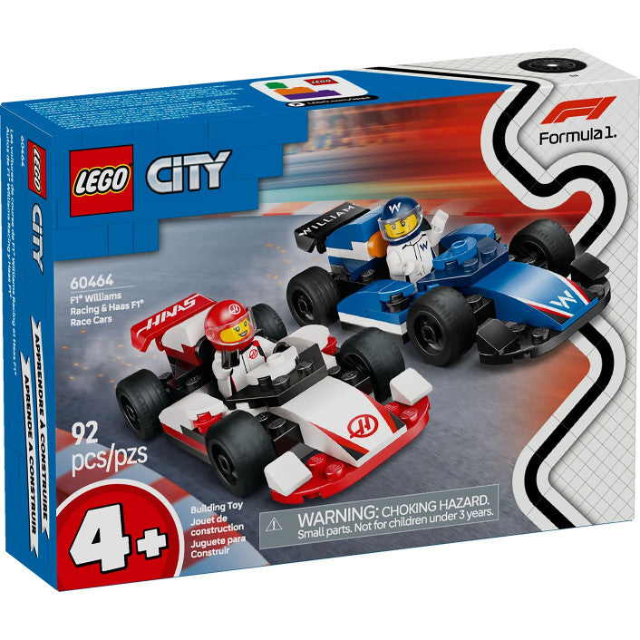 Set 60464 - F1 Williams Racing & Haas F1 Race Cars