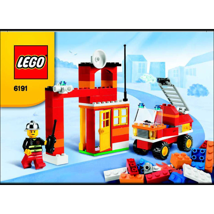Instruction 6191-1 - Fire Fighter Building Set