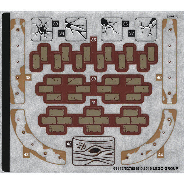 Part 70425stk02 - Sticker Sheet for Set 70425, Sheet 2 - (63812/6276819)