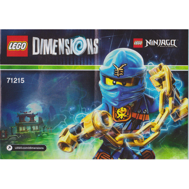 Instruction 71215-1 - Fun Pack - Ninjago (Jay and Storm Fighter)