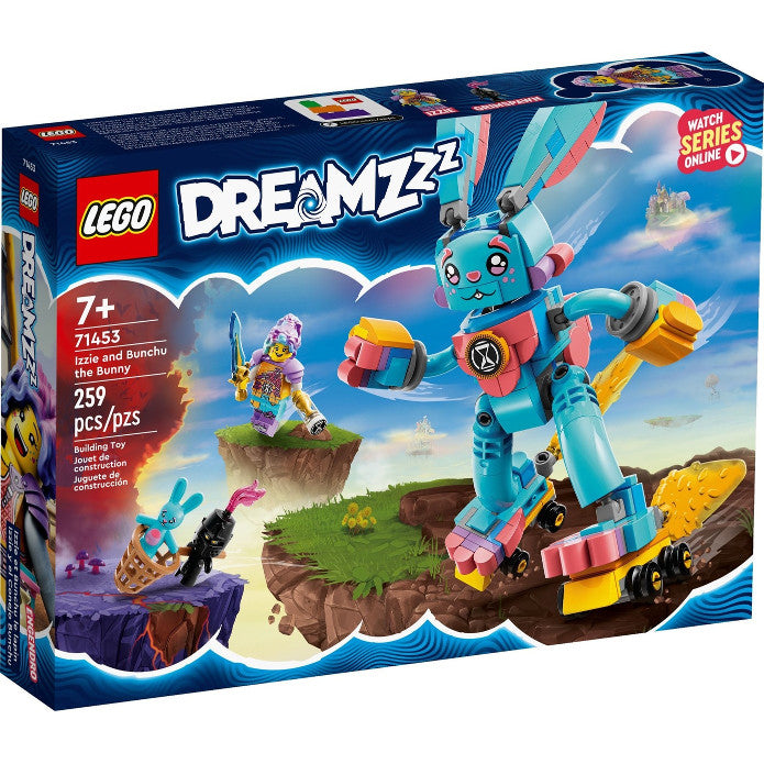 LEGO® DREAMZzz™ Izzie and Bunchu the Bunny 71453 Building Toy Set (259 Pieces)
