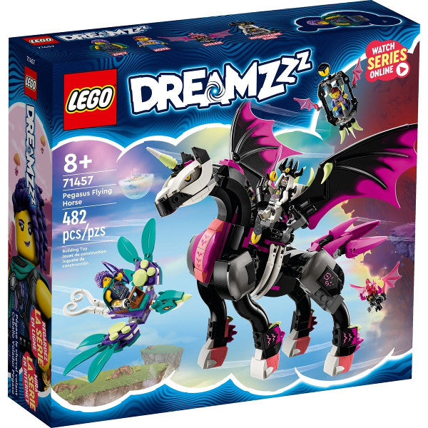 LEGO® DREAMZzz™ Pegasus Flying Horse 71457 Building Toy Set (482 Pieces)