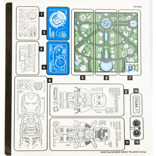 Part 76216stk01 - Sticker Sheet for Set 76216 - (10087156/6376555)