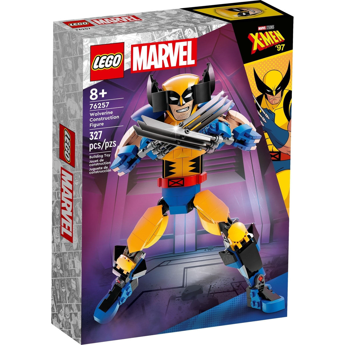 LEGO® Marvel Wolverine Construction Figure 76257 Building Toy Set (327 Pieces)