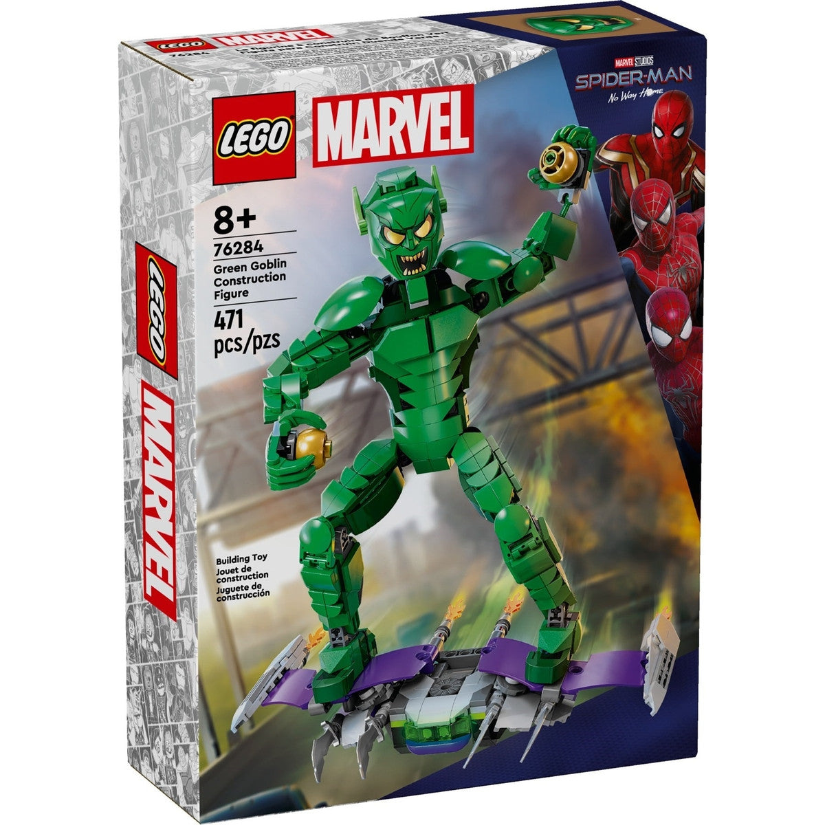 Original box 76284 - Green Goblin Construction Figure