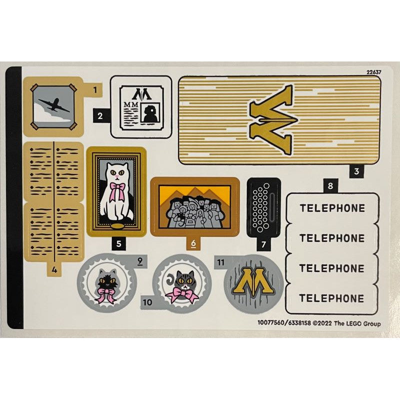 Part 76403stk01 - Sticker Sheet for Set 76403 - (10077560/6338158)