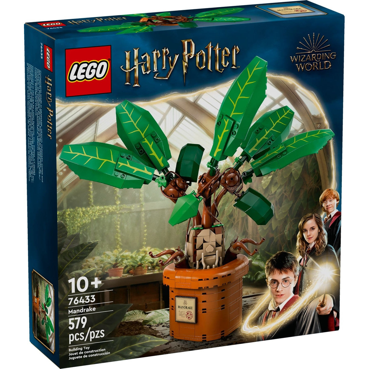 LEGO® Harry Potter™ Mandrake Plant Toy, Magical Gift 76433