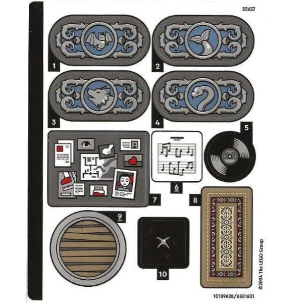 Part 76781stk01 - Sticker Sheet for Set 76781, Sheet 1 - (10109628/6501601)