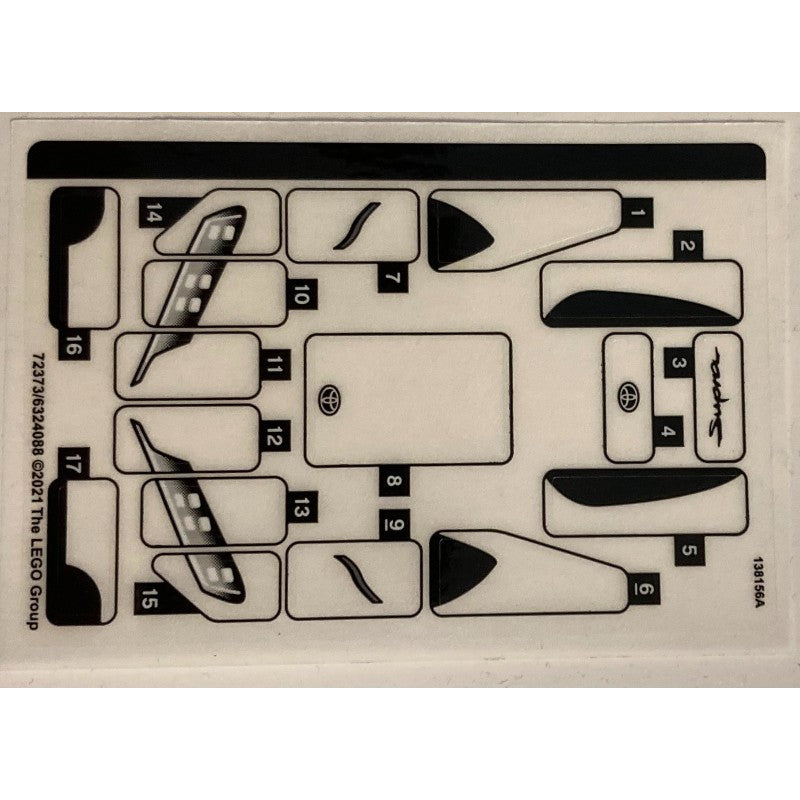 Part 76901stk01 - Sticker Sheet for Set 76901 - (72373/6324088)