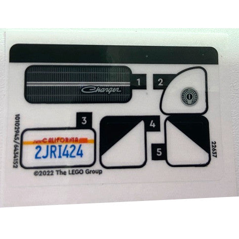 Part 76912stk01a - Sticker Sheet for Set 76912 - Transparent Background Version - (10102945/6434152)