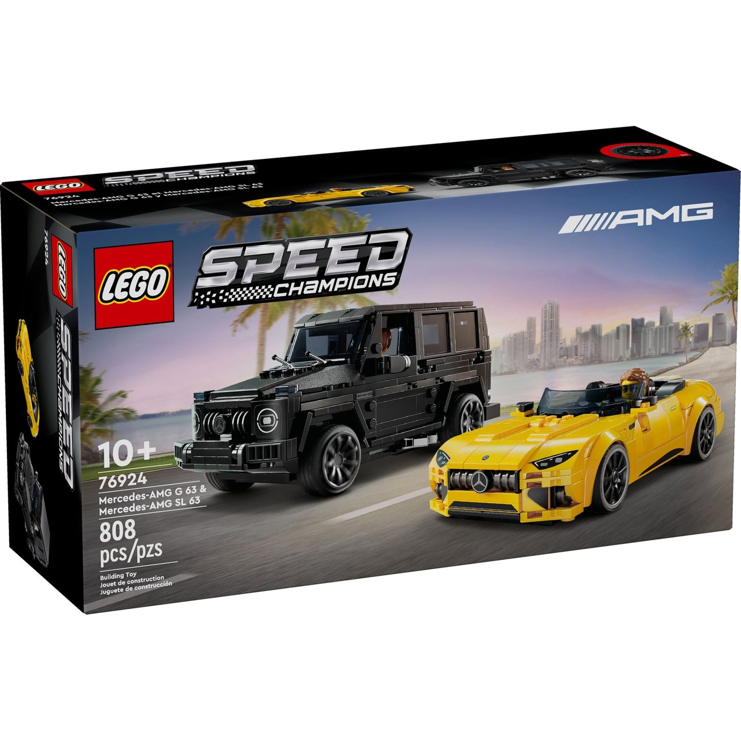 LEGO® Speed Champions Mercedes-AMG G 63 & Mercedes-AMG SL 63 76924