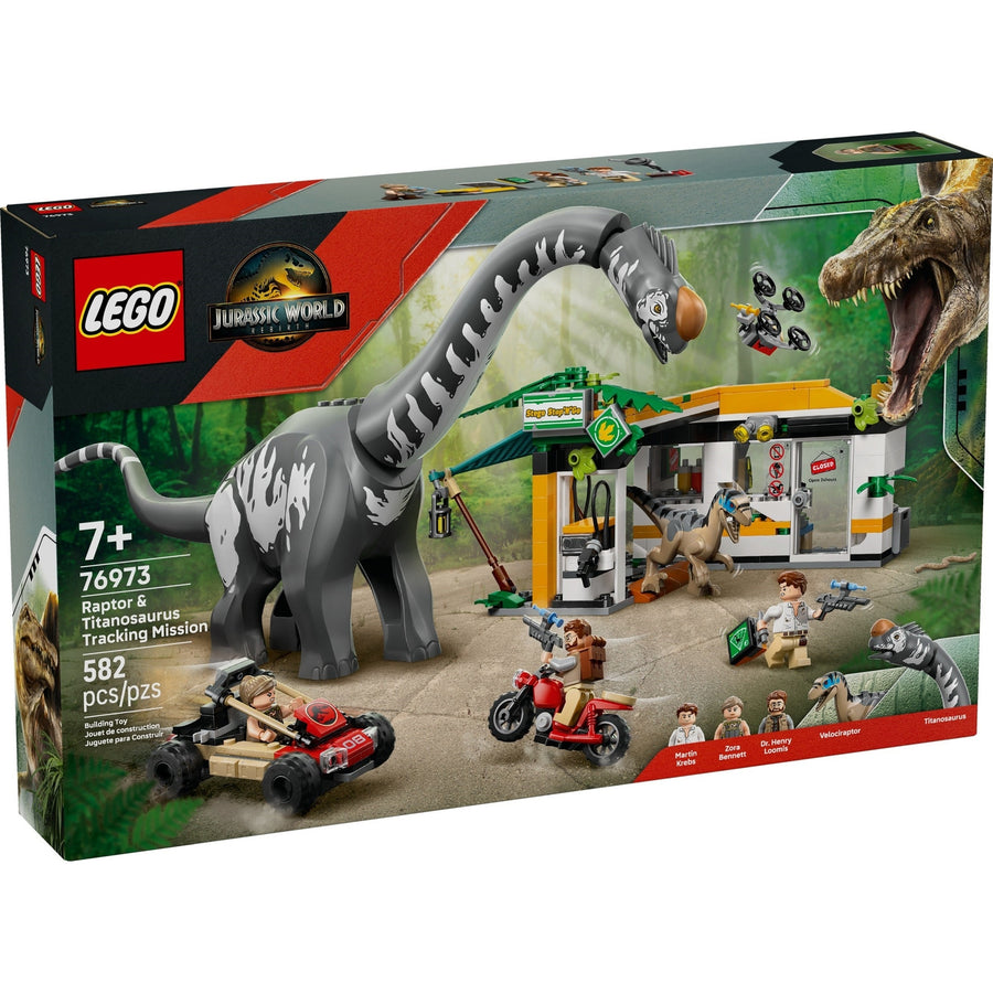 Set 76973 - Raptor & Titanosaurus Tracking Mission