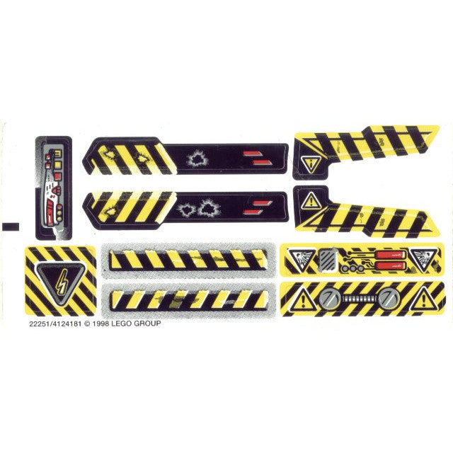 Part 8450stk02 - Sticker Sheet for Set 8450 - Sheet 2 (22251/4124181)