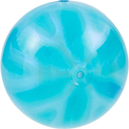 Part 92534pb02 - Ball, Hard Plastic 19mm D. with Molded Satin Trans-Clear Slotted Inner Ball Pattern (Ninjago Dragon Power Element)