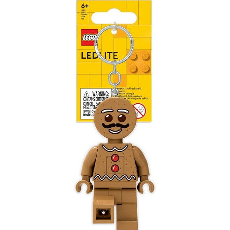 Gear LGL-KE182H - LED Key Light Gingerbread Man Key Chain (LEDLITE)